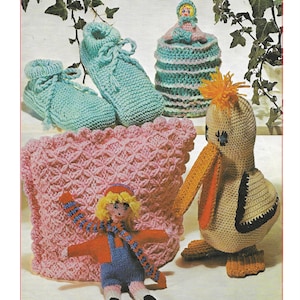 Instant Download - PDF- Beautiful Mixed Home Knitting & Crochet Pattern (H73)