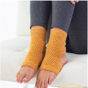 Instant Download - PDF- Beautiful Chill Out Socks Crochet Pattern (CA75)