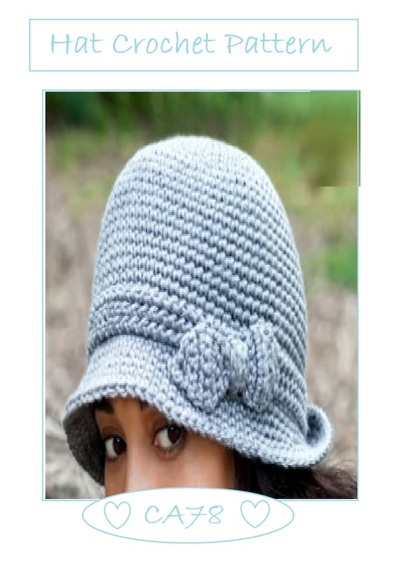 Cute crochet hat patterns for adults outlet