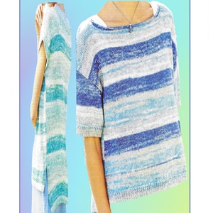 Instant Download - PDF- Beautiful Jumper Knitting Pattern (K269)