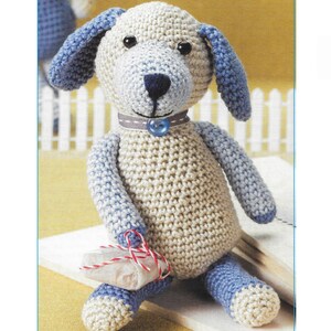Dog Crochet Pattern: Amigurumi Puppy Toy (PDF Pattern) T19