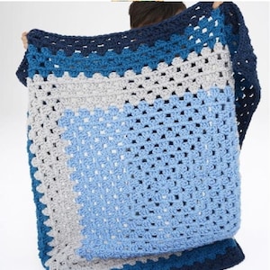 Instant Download - PDF- Beautiful Easy Blanket Crochet Pattern (H84)