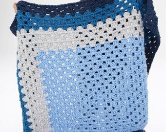 Home Chunky Granny Throw Blanket Crochet Pattern PDF download (H84)