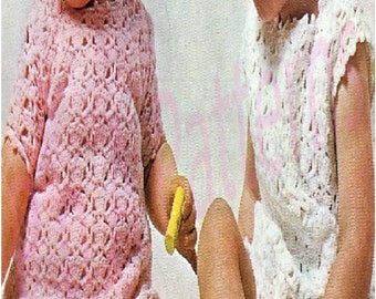 TÉLÉCHARGEMENT INSTANTANÉ - PDF Belle robe Crochet Pattern (CB141)