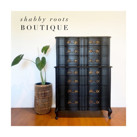 black vertical dresser 4 Drawer Slim Wood Top Black Cast Iron Frame Vertical Storage Dresser With  Dark Gray Easy Pull Fabric Drawers By Flash Furniture