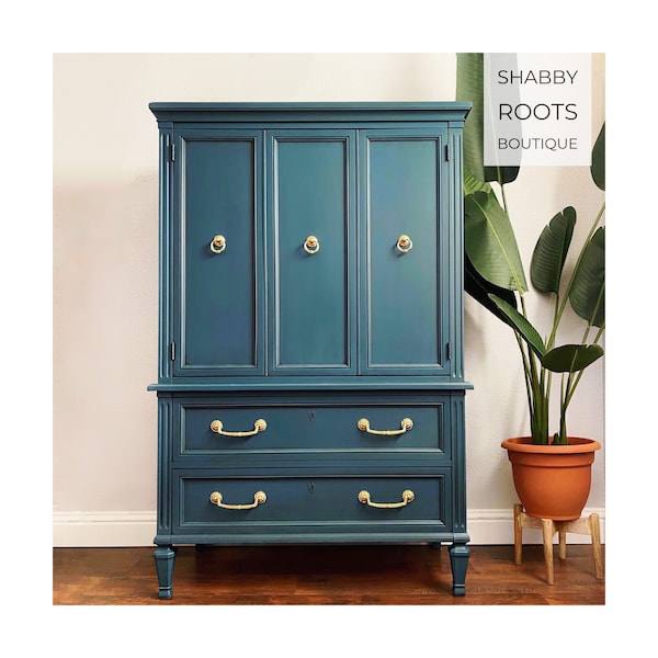 Vintage Armoire Etsy