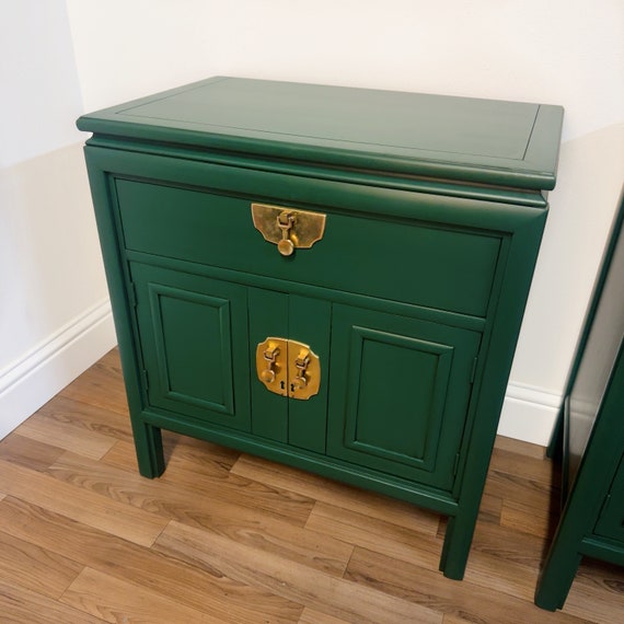 green dresser and nightstand set Mesa 32
