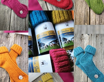 Alpaca Knitted Socks Trend Stockings Thick Colorful Cuddly Socks House Socks Winter Autumn Warm Size 35-45