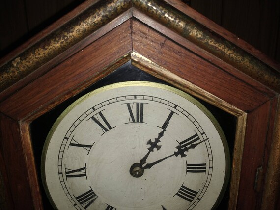 アンティーク ニューヘブン クロック カンパニー ローマ数字マントル