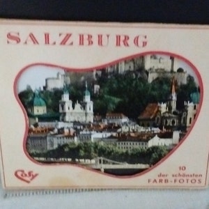 Collezione di foto ricordo antiche Salisburgo, Germania c. 1930