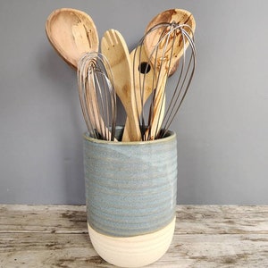 Utensil Holder Seafoam