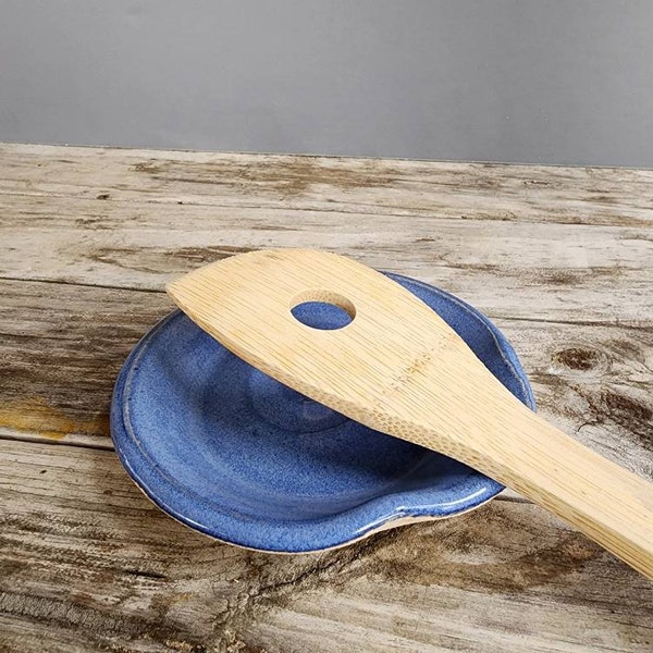 Wheel Thrown Spoon Rest