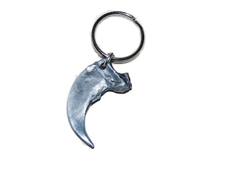 Cavebear Claw Keychain Fossil Replica Cave Bear #13404 2o