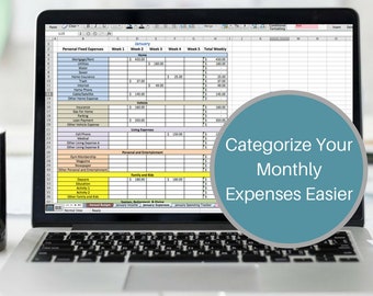 Excel Budget Tracker Personal Expense Tracker Business Income Business Budget Tracker Monthly Budget Annual Budget Tracker Instant Download