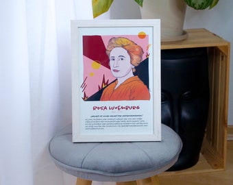 Rosa Luxemburg Illustration / Poster