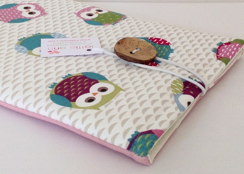 Tablet Sleeve iPad Case Owls iPad Cover Tablet Cover iPad Cover Fabric iPad Cover Tablet Case Tablet Cover Fabric iPad Sleeve