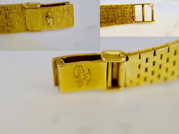 Vintage 18kt Yellow Gold Movado Lady's Wristwatch - image 10