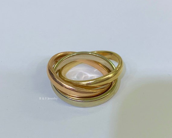 14K Tri-color Gold Tiffany \u0026 Co 