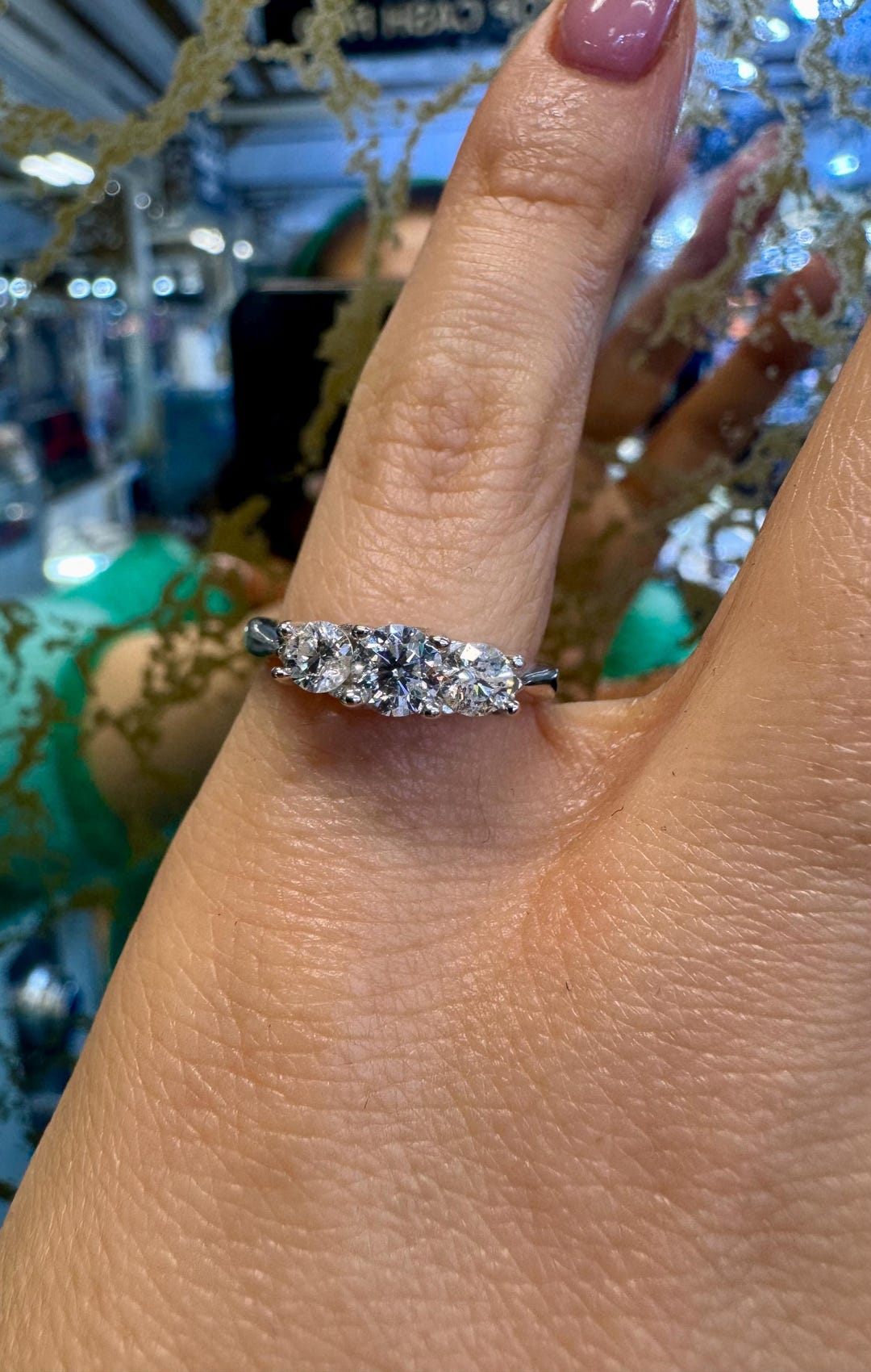 Color Diamond Band Costco Diamond Ring Sale Blue Nile Riviera Pave