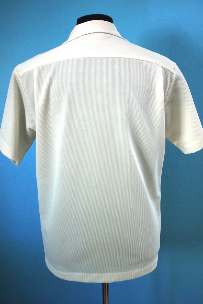80/'s Shirt 80/'s Surf Motif Button Up Summer Shirt
