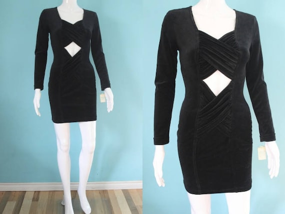 90's Body Con Dress Early 90's Never Worn Blac