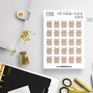 Groceries, Shopping, Food shopping planner stickers, Cute icon stickers, Cute pastel stickers, Planner stickers