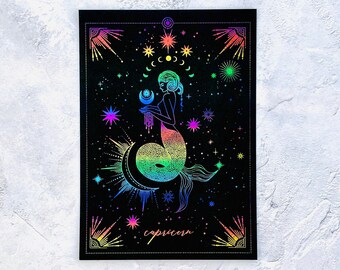 Astrology - Star signs - Zodiac signs - Foil Planner dashboard - Happy planner - Erin Condren Life Planner - Dashboard