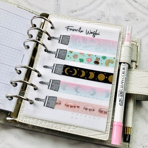 Washi Display Dashboard, Washi Dashboard ,Planner dashboard