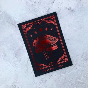 Tarot Inspired Spells and Rituals dashboard - Foiled dashboard - Tarot Deck - Oracle Deck