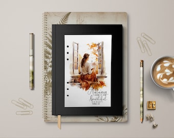 Autumn Quote Planner Dashboard