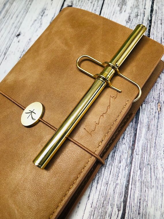 Minimalist Pen Clip for Travelers Notebook