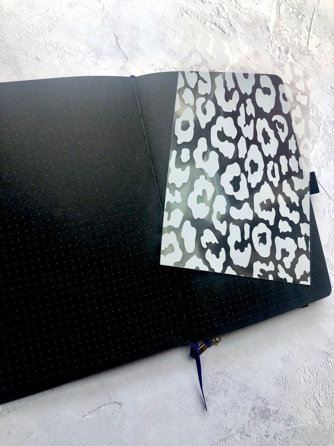 Animal Print Planner Dashboard: White Leopard Design - Etsy