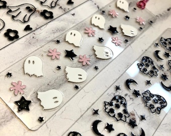 Ghost Acrylic Bookmark – Planner Page Marker