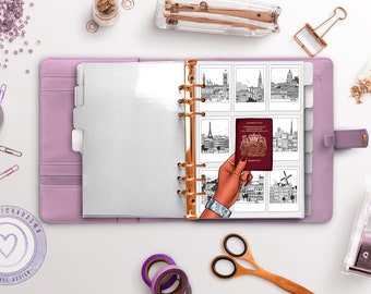 Passport, Travel planner Dash, Stylish Planner dashboard,