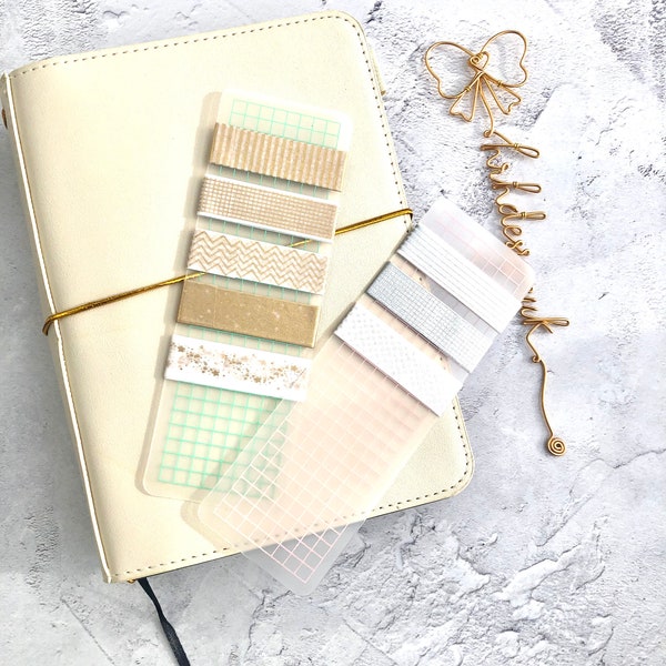 Washi Tape Card, Washi Storage Card