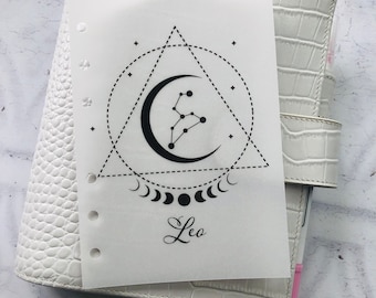 Astrology Star Sign Vellum Planner Dashboard