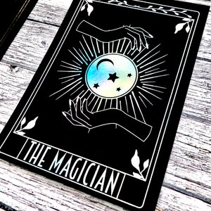 Carta del Tarot El tablero del Planificador mago, Tablero frustrado, Baraja del Tarot