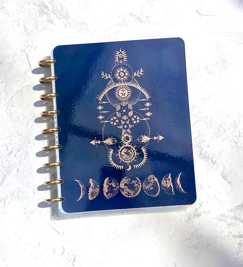 Happy Planner Laminated Cover Snap in Cover Foil Astrology Etsy