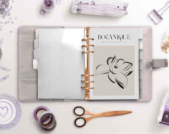 Botanique Planner dashboard, Minimal Planner Design
