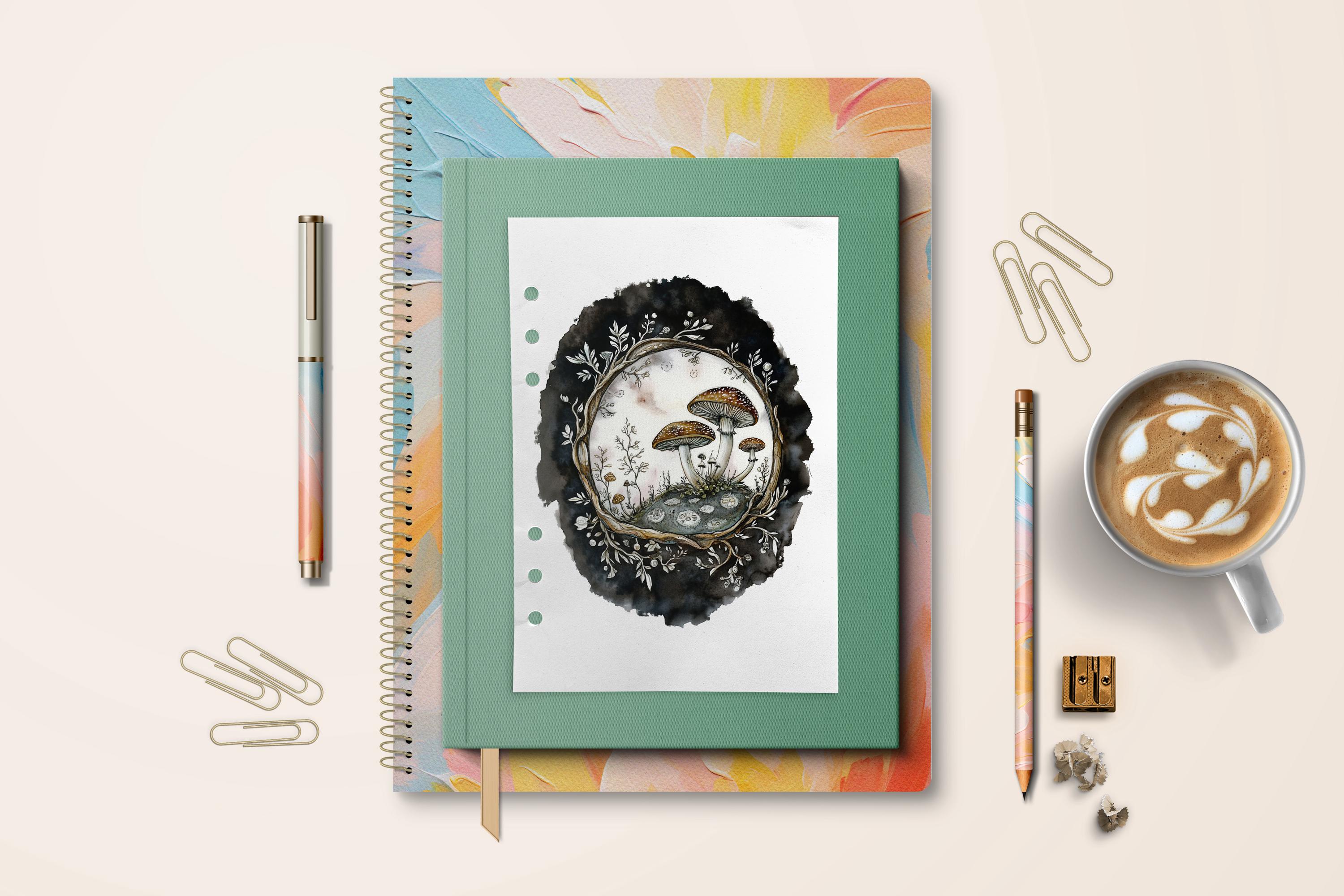 キノコの森 - プランナーダッシュボード - ヴィンテージプランナー