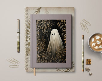 Cute Ghost Planner Dashboard - Handmade Laminated Cardstock