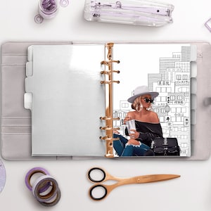 Tokyo Traveller planner Dash, Planner Girl, Classy Girl Stylish Planner dashboard,