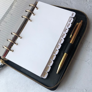 12 Month Card and Foil dividers, Planner dividers, Happy Planner dividers