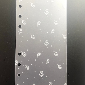 Floral Ditsy print design ETCHED Planner Dash, Planner Dashboard