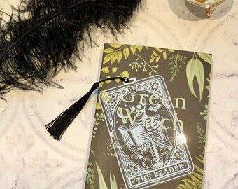 Etched Acrylic Tarot Bookmark: 'The Reader' Style