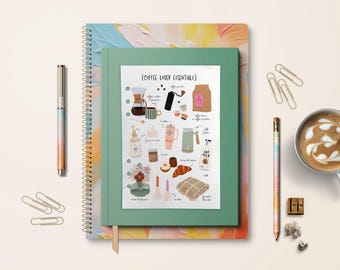 Coffee Lover Essentials - Planner Dashboard - Coffee is life