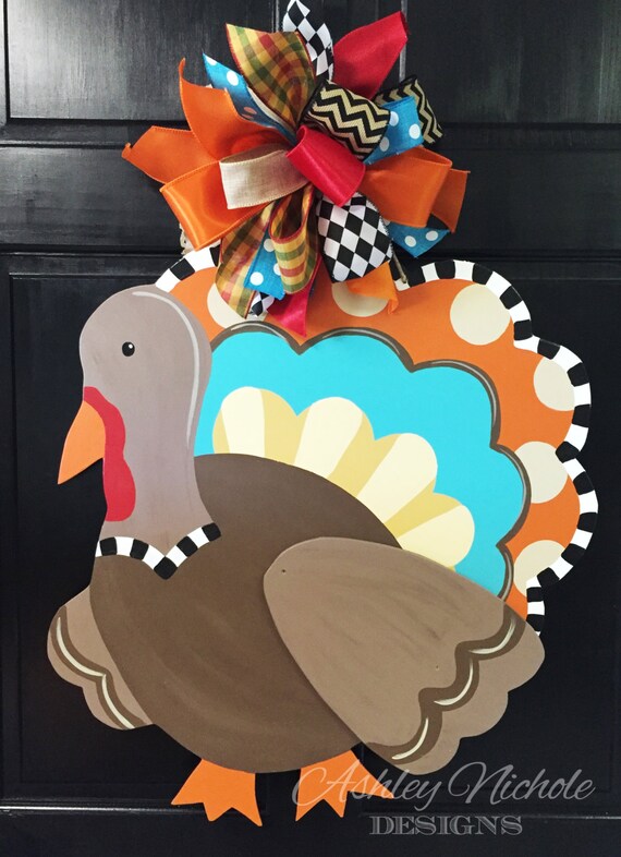 Turkey Door Hanger Etsy