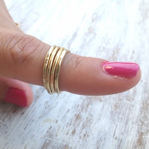 gold ring,simple ring,knuckle ring,simple gold ring,hammered ring,gold stacking ring,gold ring for women