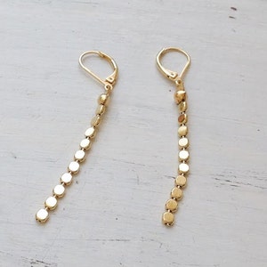 gold earrings,long gold earrings,gold earrings dangle,gold filled earrings,dangle earrings,gold drop earrings,minimalist jewelry