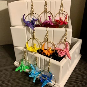 Shiny dragon earrings